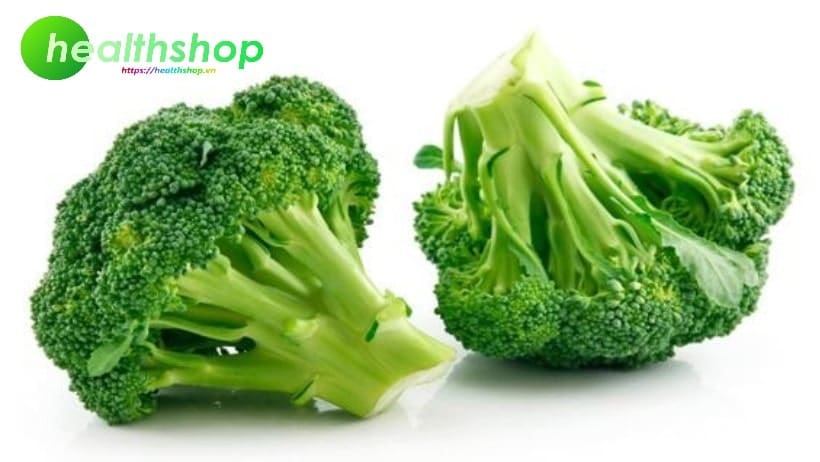 100g bông cải xanh chứa 2,6g chất xơ
