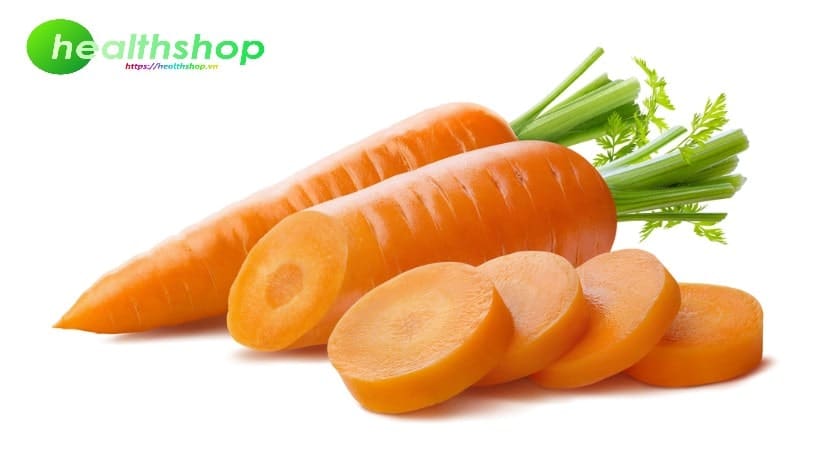 Cà rốt là một trong những loại rau có nhiều chất xơ với 3,6g trên mỗi 100g